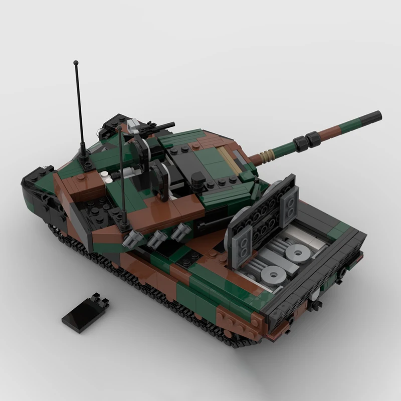 Oorlogstank Model Militaire serie Aanval Wapens Oorlogsluipaard Set Modulaire montage MOC Bouwsteen Technologie Baksteen Speelgoed Kerstcadeau