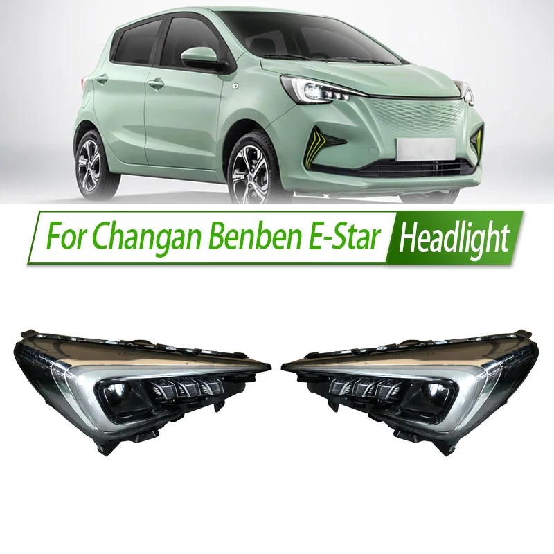 

For Changan Benben E-Star LED DRL Headlight Assembly OEM Style Front Day Running Light Socket Plug & Play Replacement