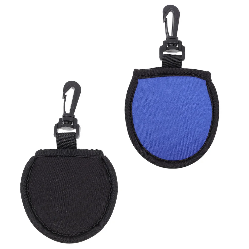 

2Pcs Golf Balls Cleaning Pouches Protective Covers High-Class Material Comfortable Feel Long-Lasting Use Easy to Suspend on