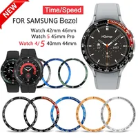 Metal Rings for Samsung Galaxy Watch 4 5 40mm 44mm 46mm 42mm Classic Stainless Steel Bezel for Samsung Watch 5 Pro Bumper Ring