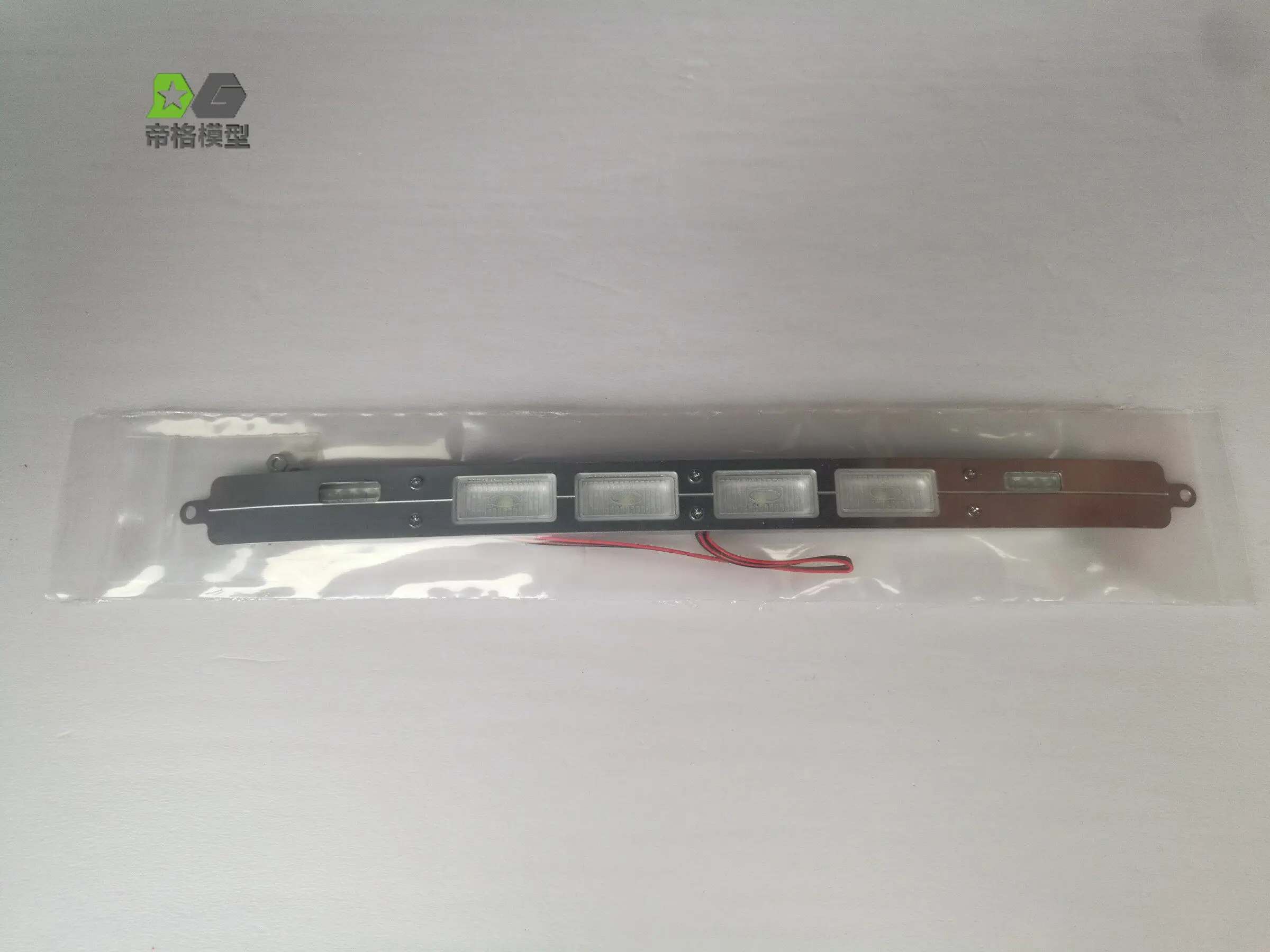 Metall-Sonnenblende mit Licht für 1/14 Tamiya RC LKW-Anhänger-Kipper für Scania R R620 R730 R470 56323 Auto DIY Teile Zubehör – Detail 7