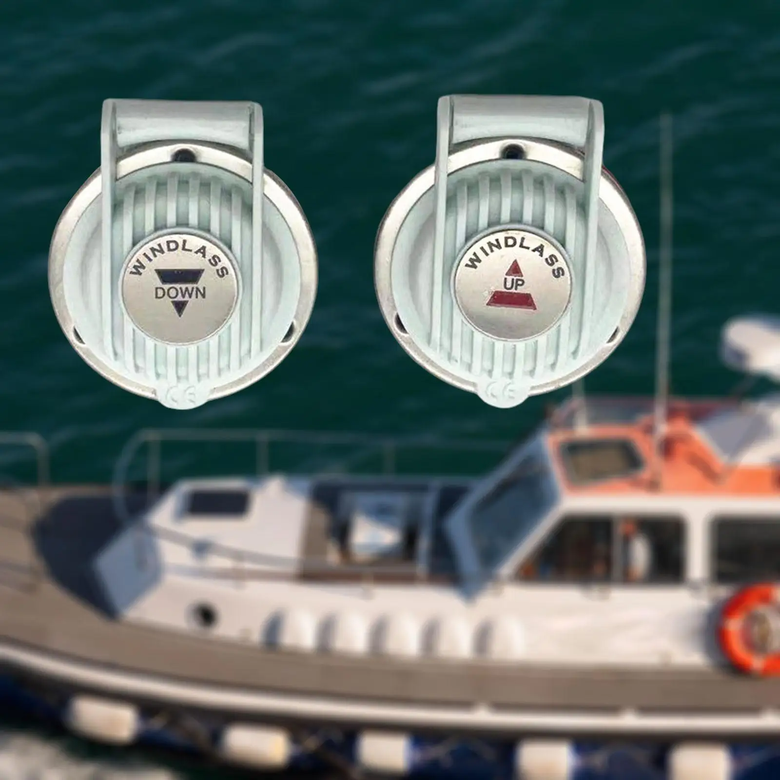 

2x ножные переключатели ветрового стекла, портативный ножной переключатель на палубе ПК для якоря лодки, ветрового стекла