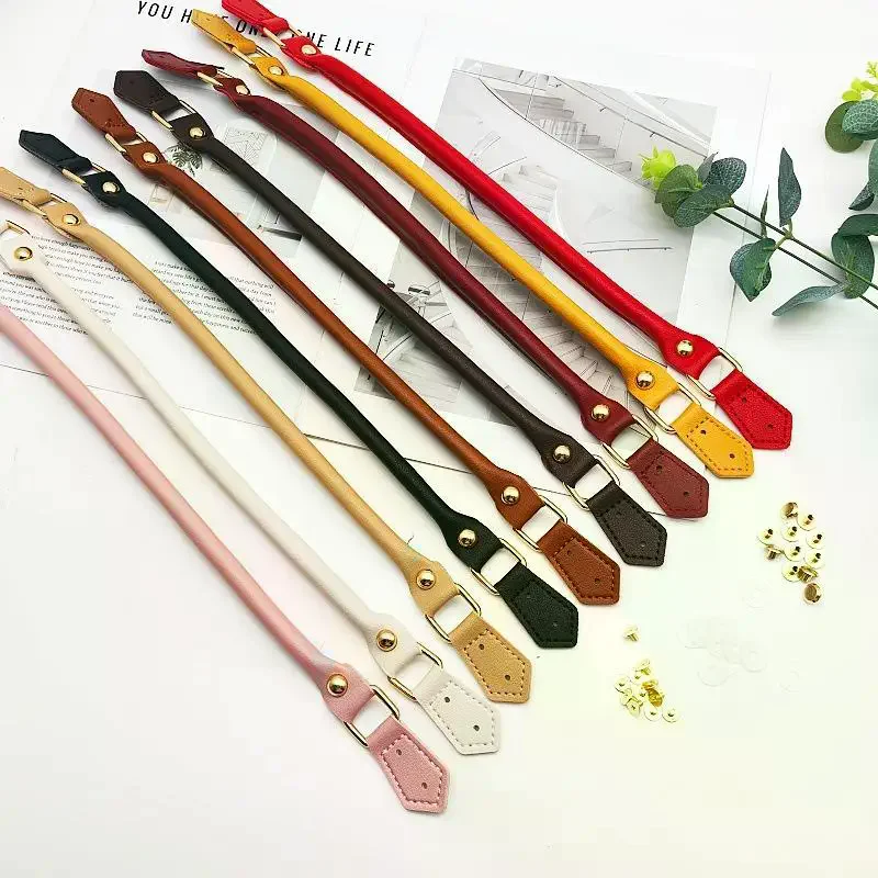 44cm Shoulder Bag Straps Bag Handles DIY Replacement Women Purse Crossbody Handbag Pu Leather Handle Belts Strap Bag Accessorie