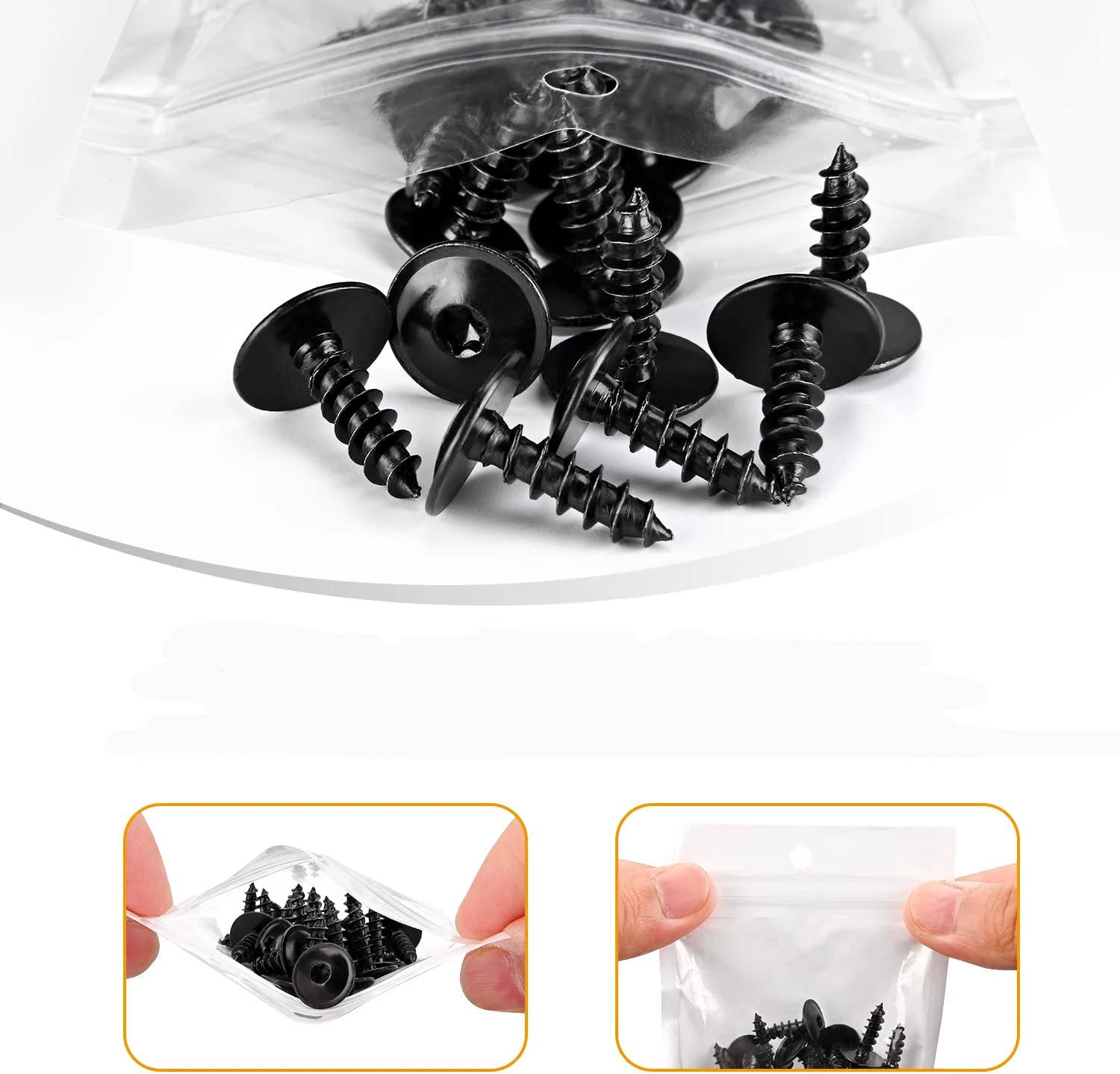 10/20 Pcs 5mm Black Torx Screw Car Engine Under Cover Splash Guard Self-tapping Screws For Audi A4 A3 A5 A6 A7 A8 Q5 Golf Passat