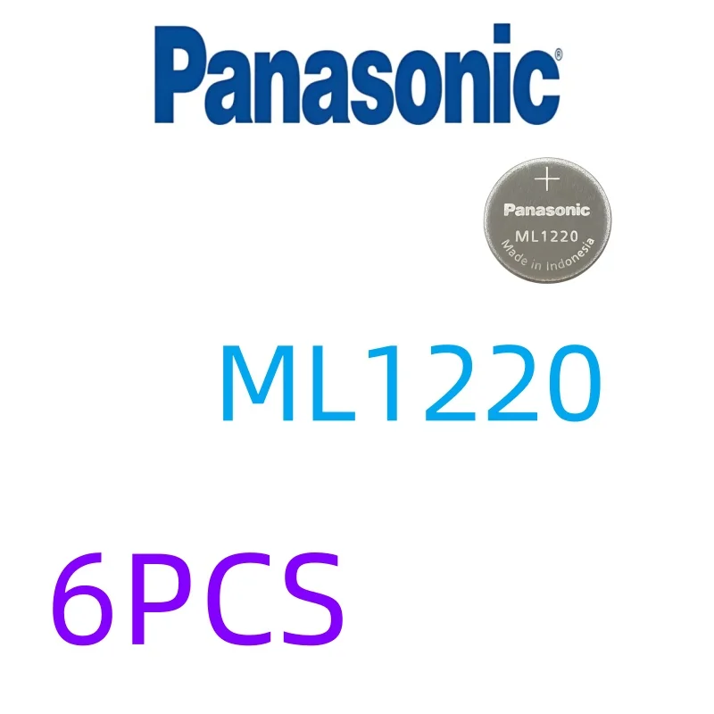 1 ~ 10 قطعة ML1220 1220 3 فولت بطاريّة ليثيوم قابلة لإعادة الشحن CMOS RTC BIOS احتياطية زر عملة خلية لأجهزة الكمبيوتر المحمول اللوحة الأم استبدال CR1220