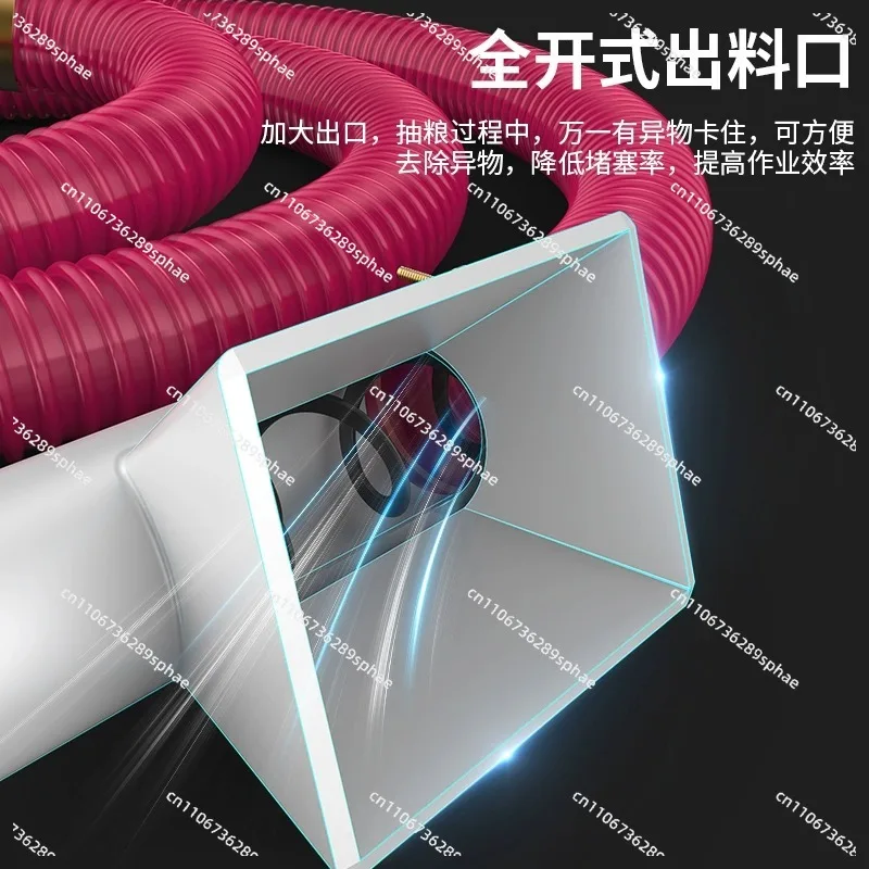 Large Suction Auger Screw Conveyor Grain Suction Machine Feeding Conveyor