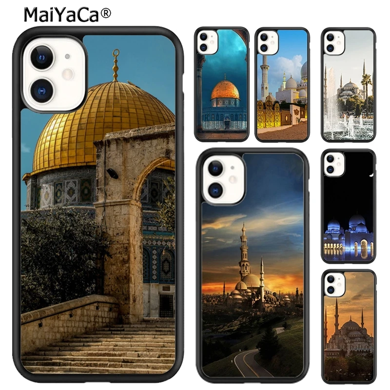 MaiYaCa Muslim Mosque Phone Case Cover For iPhone 16 15 SE2020 6 6s 7 8 plus 11 12 mini 13 14 pro max shell  coque