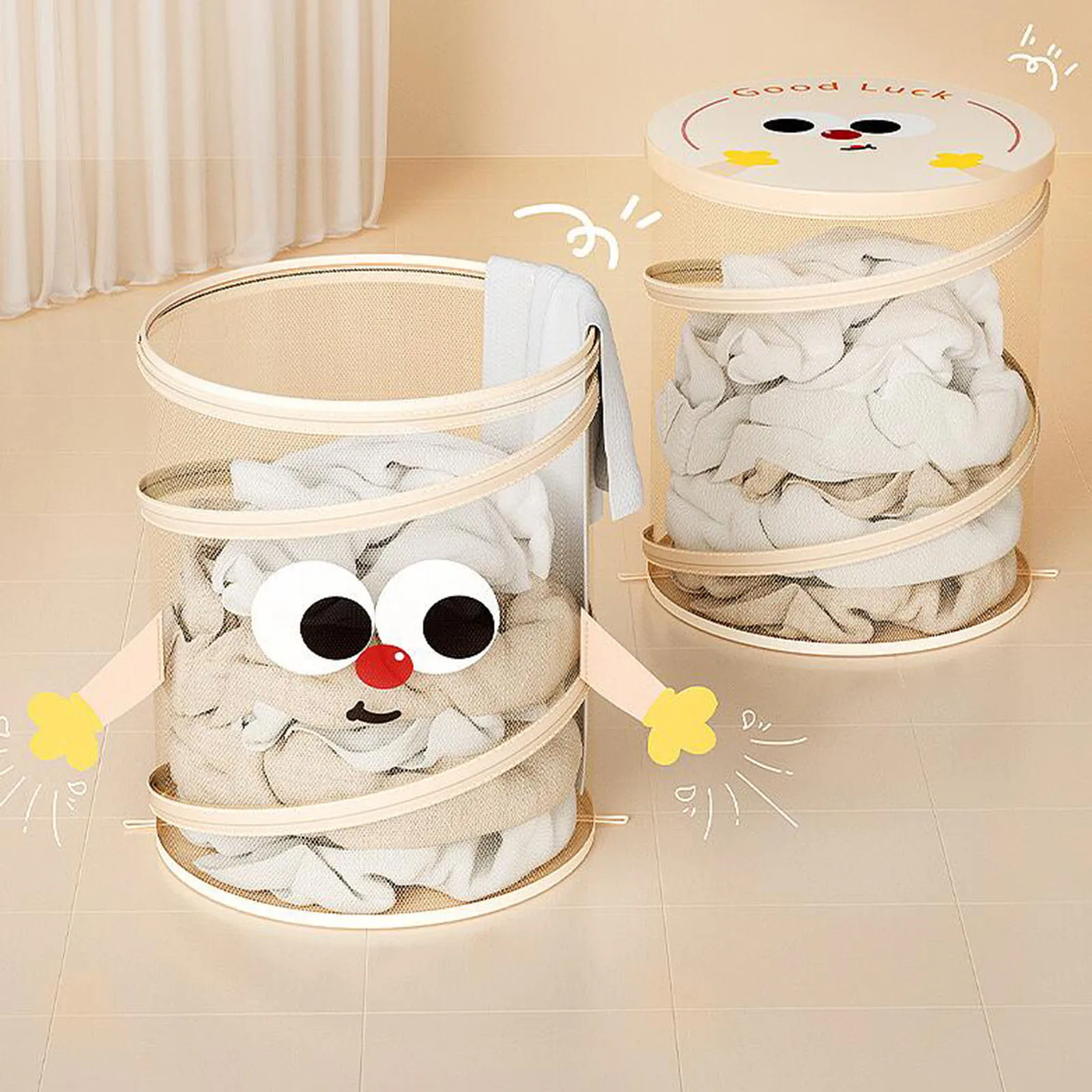 

Laundry Basket Clothes Hamper Washing Bin Home Storage Basket Dirty Clothes Basket Bin Breathable Sundries Organization