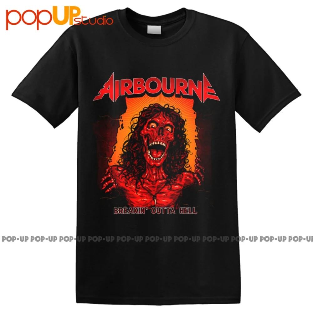 AIRBOURNE - 'Breakin' Outta Hell  Skeleton' T-Shirt