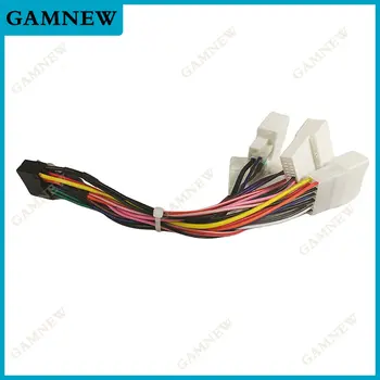 16pinový adaptér kabelového svazku pro autorádio s ISO konektorem pro kabelový svazek stereo přijímače Toyota 10 nejlepší prodej Kabeláž rádia Toyota - №7