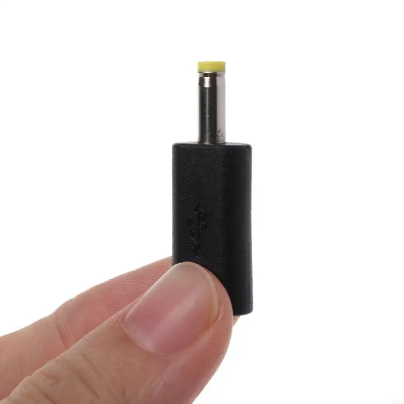 y4ue جهاز كمبيوتر محمول شحن محول المكونات micro usb أنثى إلى 4.0x1.7mm موصل الطاقة الذكور لتوصيل USB micro