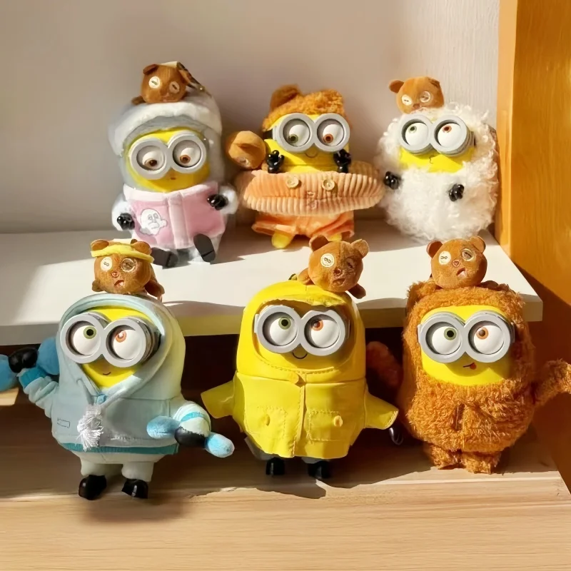 52TOYS Bob Tim Minions Better Together Series Anime Cute Cartoon Plush Figure Model Gift Box Trendy Toys For Collection Gifts - view 2
