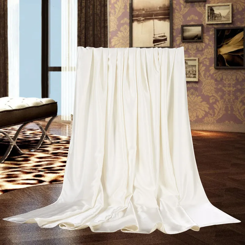 19mm 100% Silk Duvet Cover 1PC  100% Mulberry Silk Cover Seamless Multicolor Many Sizes Customizable
