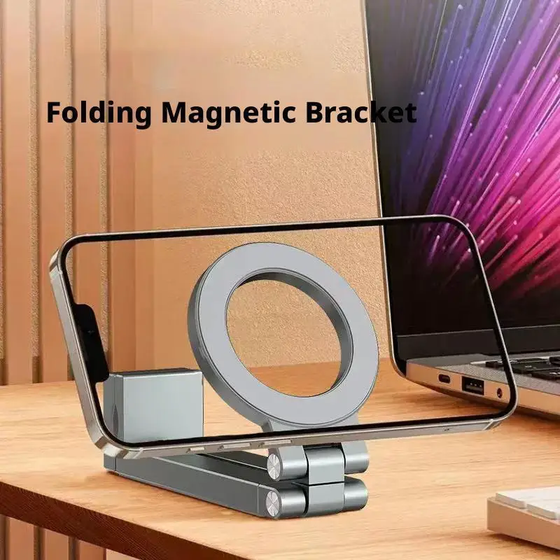 

Multifunctional Gripping Phone Holder 360° Rotation Adjustable Stand For Magsafe Car Phone Holder Foldable Hook Mount