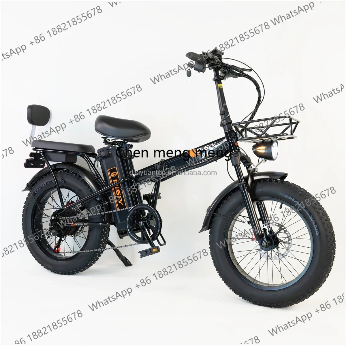

F01 750W High Quality Folding Ebike 20x4 Hydraulic Disc Brake 48V Gear Motor Fold Elect
