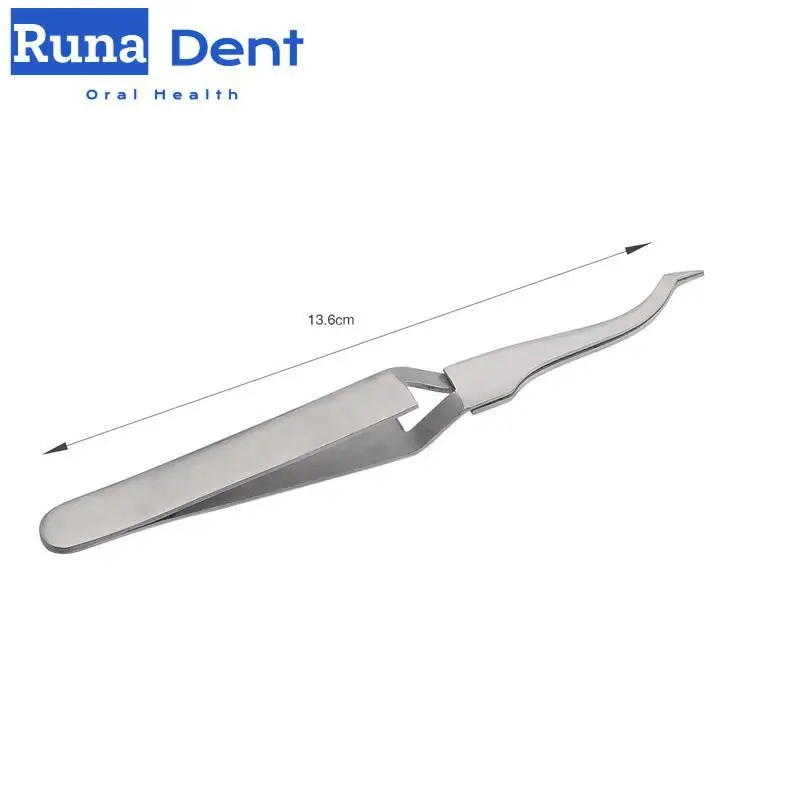 1/3PcsDental จัดฟันด้านหลังวงเล็บ Buccal หลอดหลายภาษาปุ่ม Bonding แหนบผู้ถือ Placer Articulating เครื่องมือกระดาษ