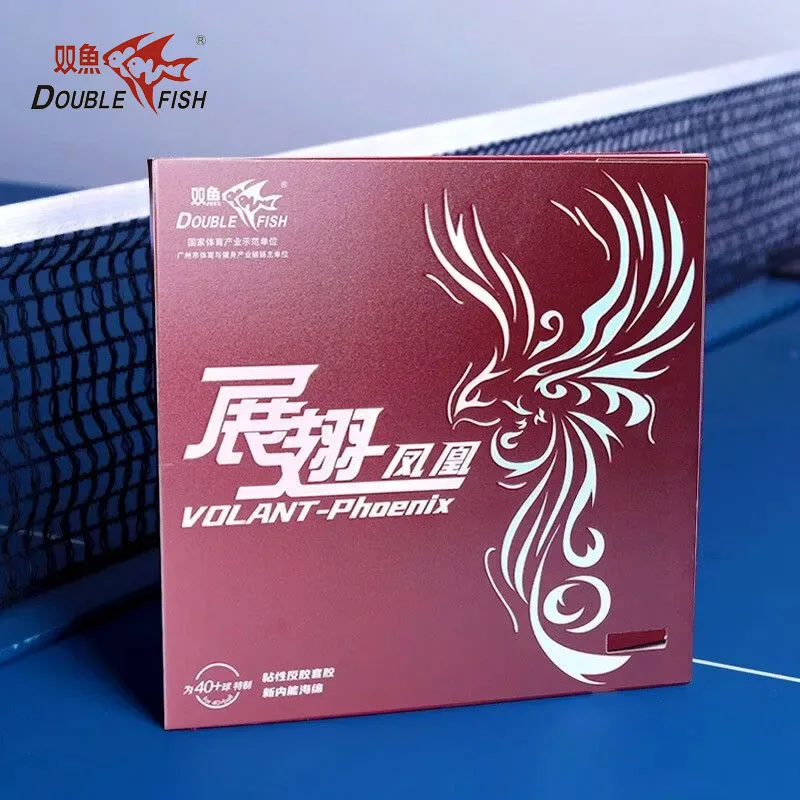 DOUBLE FISH Volant Table Tennis Rubber Tacky Top Sheet Professional Ping Pong Rubber Made In China