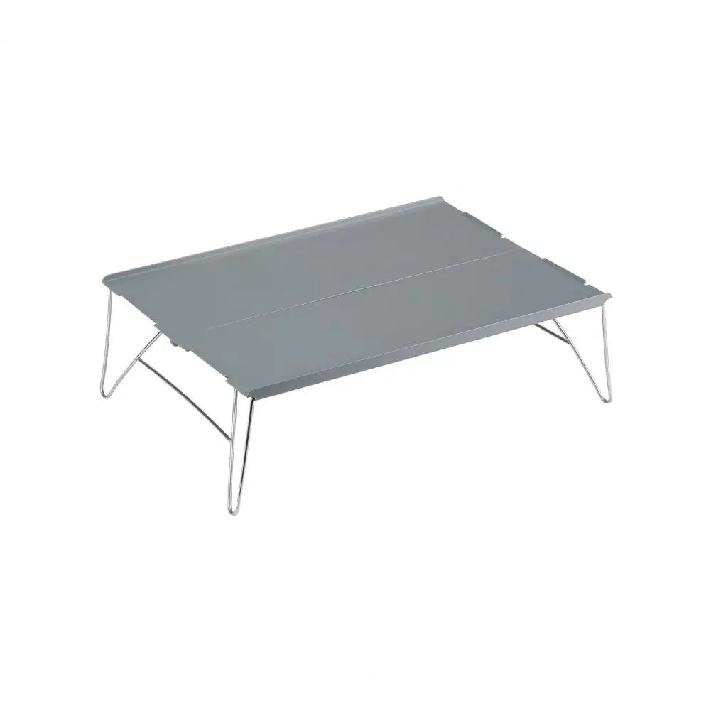 

Tent Table 1 Set Easy Installation Highly Strength Anti-drop High Durability Outdoor Stove Table BBQ Supply