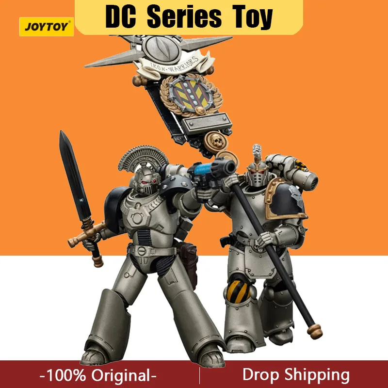

[Pre Order]JOYTOY Warhammer40K 1/18 Action Figure Iron Warriors MKVI Tactical Command Squad Chosen figures Toys