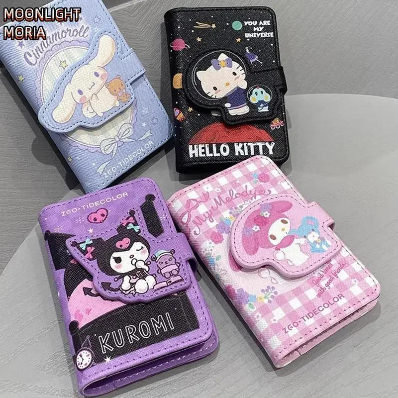 جديد سانريو مرحبا كيتي كورومي مجموعة من البطاقات شخصية كرتونية بلدي ميلودي سينامورول أنيمي متعددة فتحة للبطاقات كرت هدية تخزين كتاب هدية