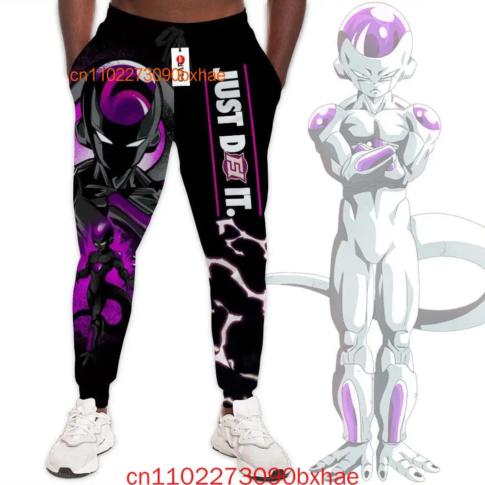 Halloween 2026 nova freezer joggers calças 3d impresso dragon ball cosplay traje esportes moda y2k calças esportivas masculinas