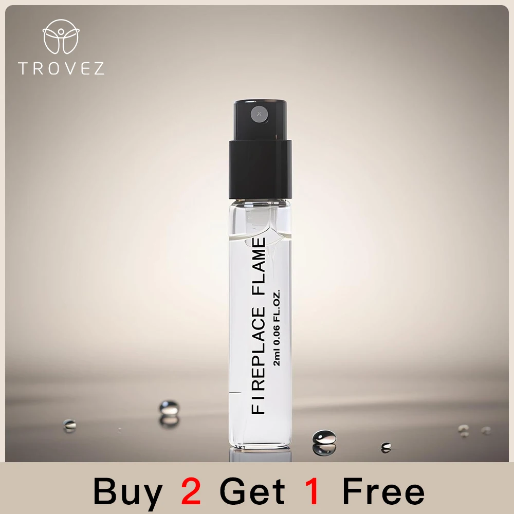 

TROVEZ Perfume Sample Eau de Parfum 2ml Perfume Woody tone Tone Long-lasting Fragrance Body Spray Scent Perfume Buy 2 Get 1 Free