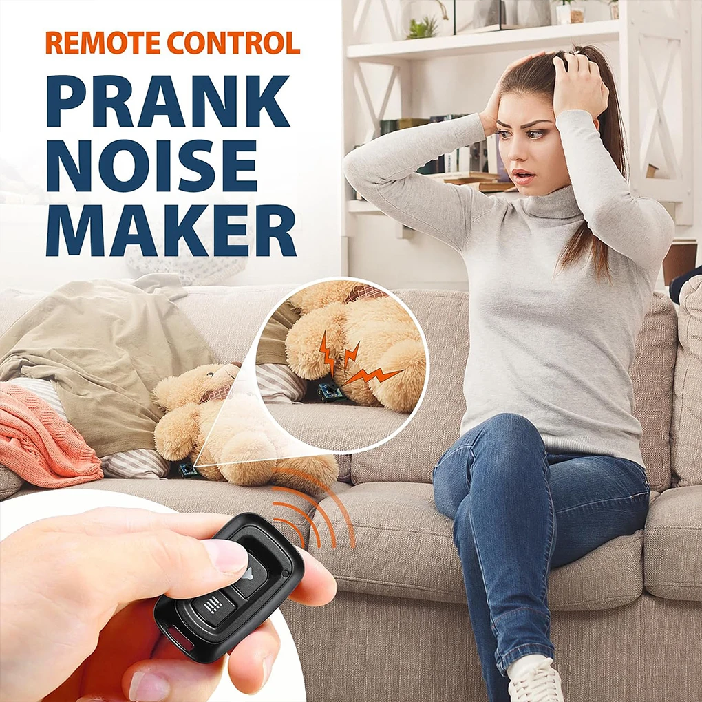 

Remote Control Prankster Sound Funny Noise Gag Pranks Screaming Supply For School Party 16 Sound Funny Prankster
