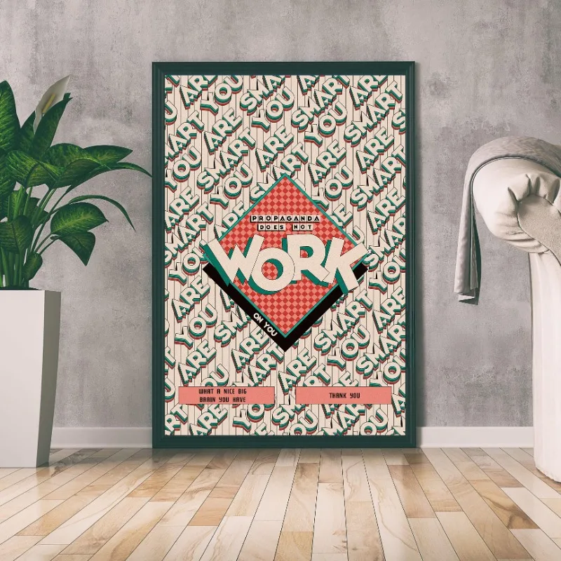 Funny Parody Vintage Promotion Advertisement Poster Absurd Japan Style Propaganda Canvas Painting Wall Art for Room Home Decor