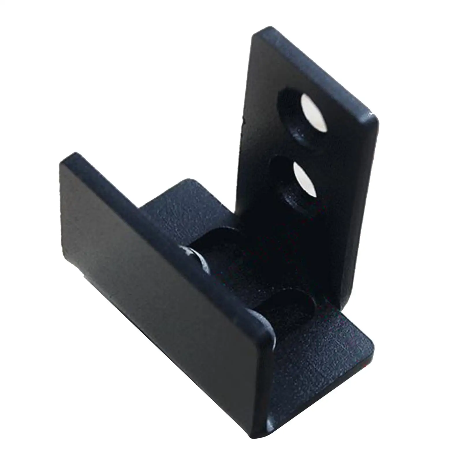Black Carbon Steel Barn Door Floor Guide Low Noise Grounding Stay Roller Accessory for Sliding Door Apparatus DIY