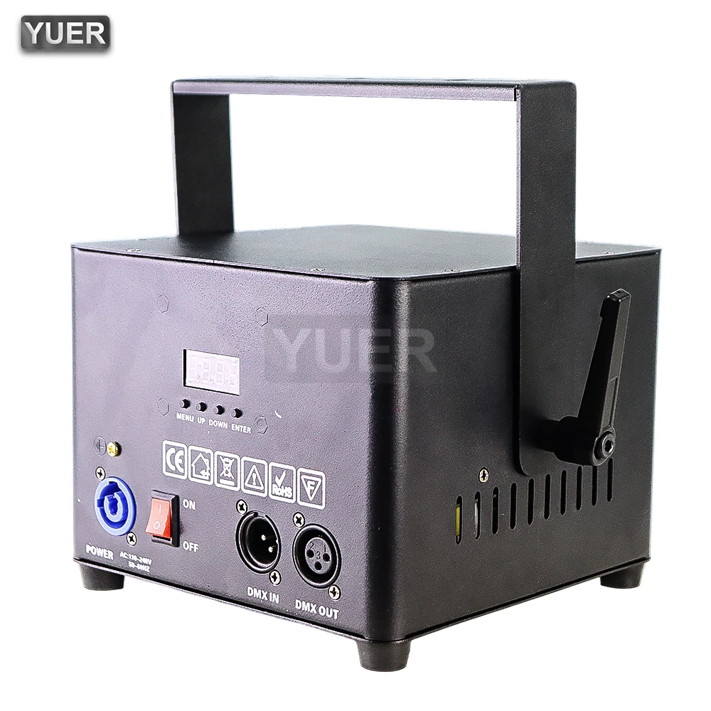 YUER Bluetooth App 3W 5W 6W RGB Animation Laser Licht Scanner Projektor Bühne Licht DJ Disco bar Club Party Hochzeit Weihnachten – Detail 5