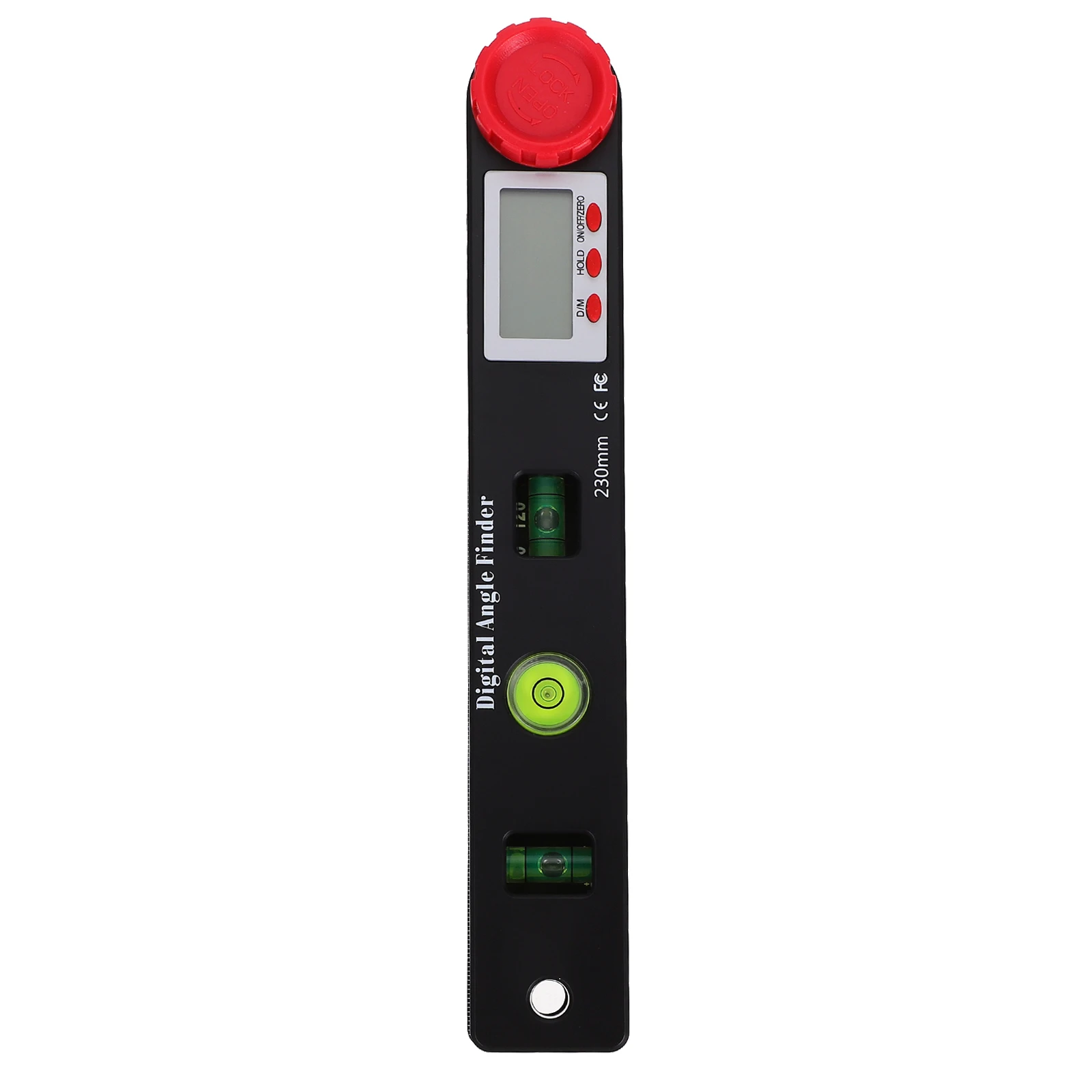 

Digital Angle Ruler Protractor Electronic Level Goniometer Inclinometer Square Tool Plastic Metric Inch Display Lock