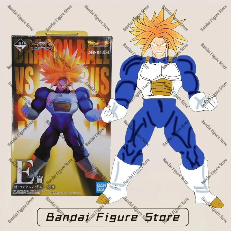 In Stock 100% Original Bandai Ichiban Kuji Red Dragon Set Son Goku Gogeta Trunks Cell Broly Anime Figure Collection Toy Gift
