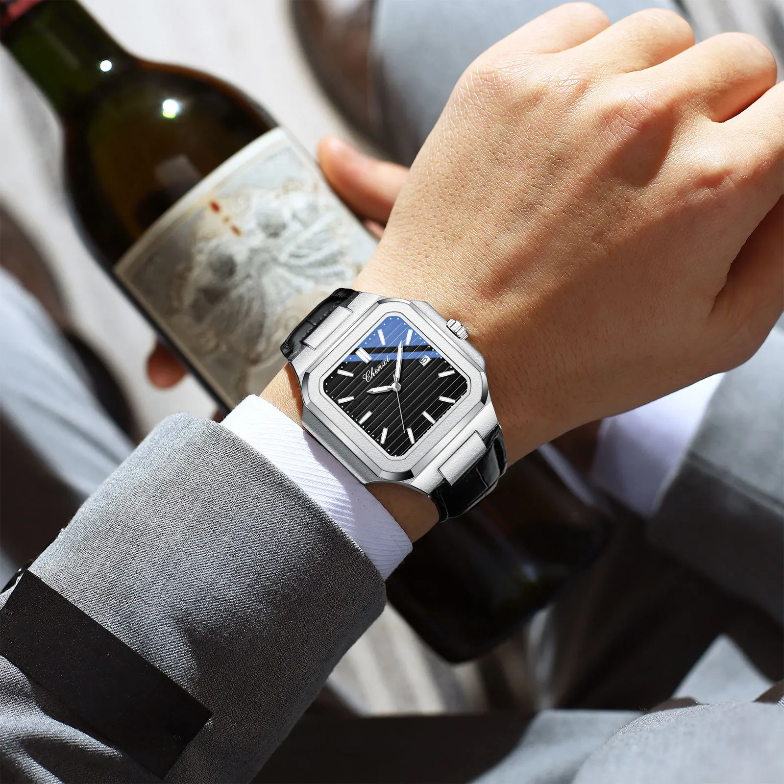 Men's Quartz WatchWaterproofFashion Men's WatchBusiness Casual Luminous Waterproof Watch