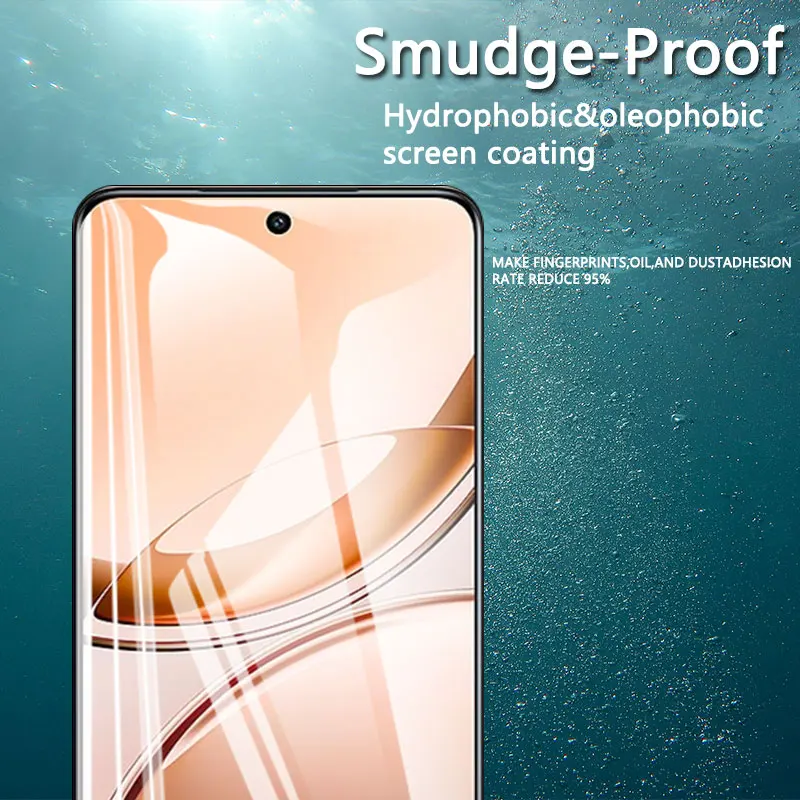 1-4 قطعة واقيات الشاشة لـ Vivo V50 Lite 4G 6.77 "الزجاج المقسى والكريستال عالي الألومنيوم المضادة للخدش حافظة بصمة صديقة