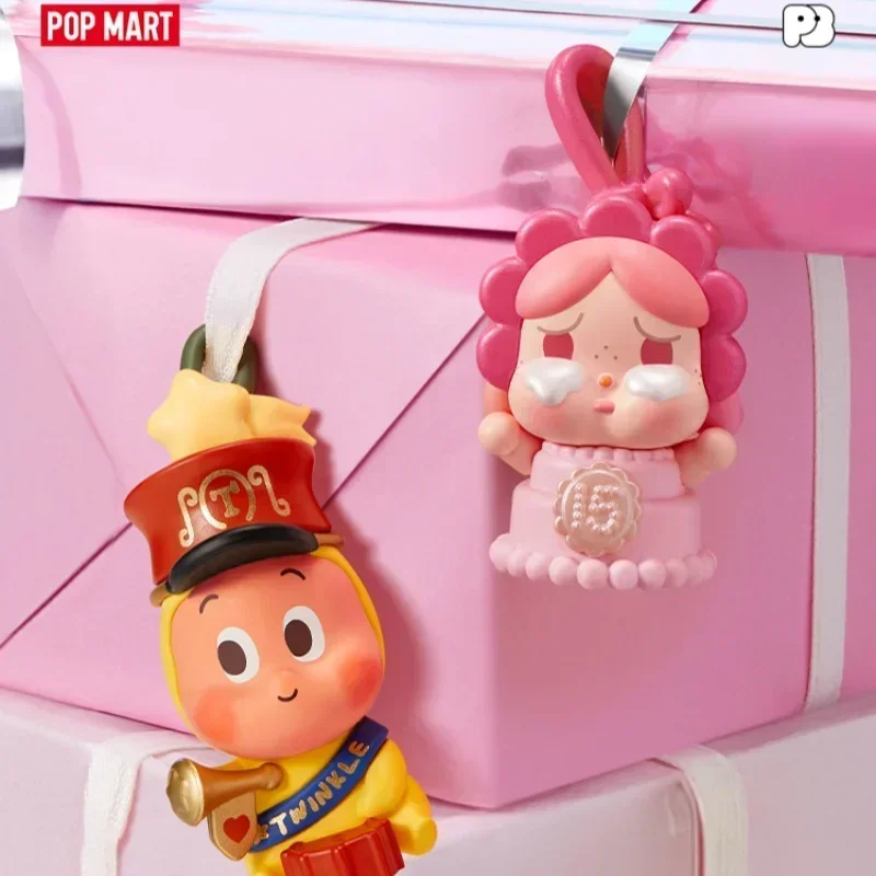 POP MART POPBEAN Celebrating The Moment POP MART 15周年記念シリーズ ブラインドボックス ゲスバッグ デスクトップデコレーション モデル玩具 アニメ