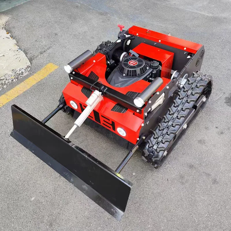 

Hot Propelled Remote Control 4-Stroke Cordless Lawnmower Small Home Tracked Zero-turn Garden Mower DIY Grade Weed Whacker