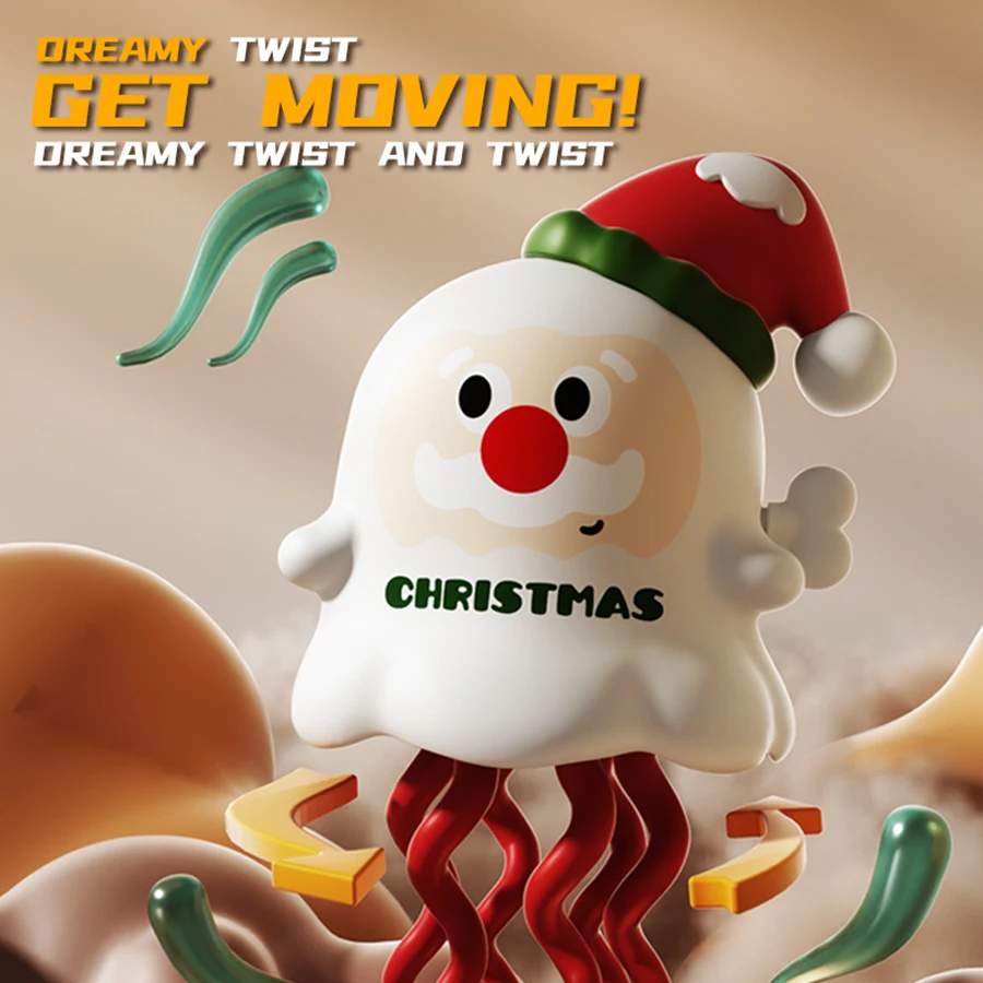 الأطفال مثيرة للاهتمام عيد الميلاد هالوين السحرية تويست الإجهاد الإغاثة خدعة لعبة الرقص شبح اليقطين مهرجان جو الدعائم