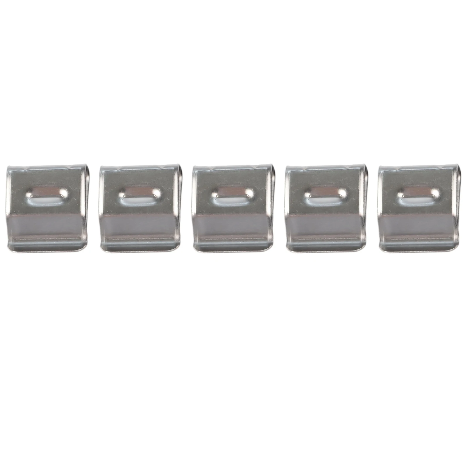 50 pcs stainless steel solar cable clamps for photovoltaic wiring with barb backing for reliable hold on solar panel frames