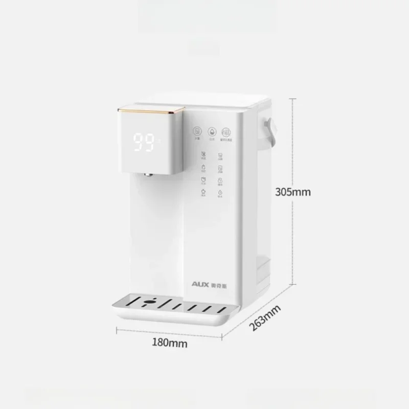220V Instant Hot Water Dispenser 3L Small Office Desktop Desktop Quick Heating Automatic Intelligent Water Heater
