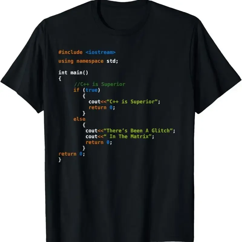 C__ Coding Programming T Shirt For Programmers