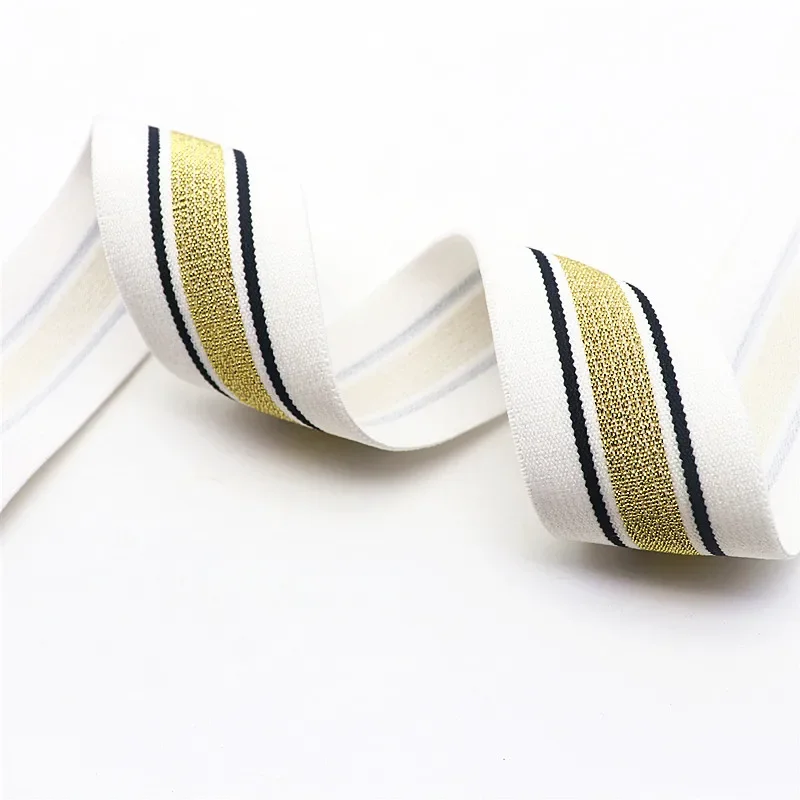 Striped Elastic Band for Garment Decoration