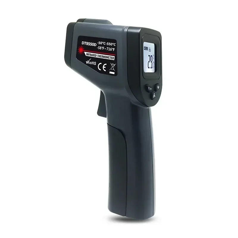 Digital Infrared Thermometer-50~550 Laser Non-Contact Pizza BBQ Grill HVAC Engine Industry IR Thermometer Gun