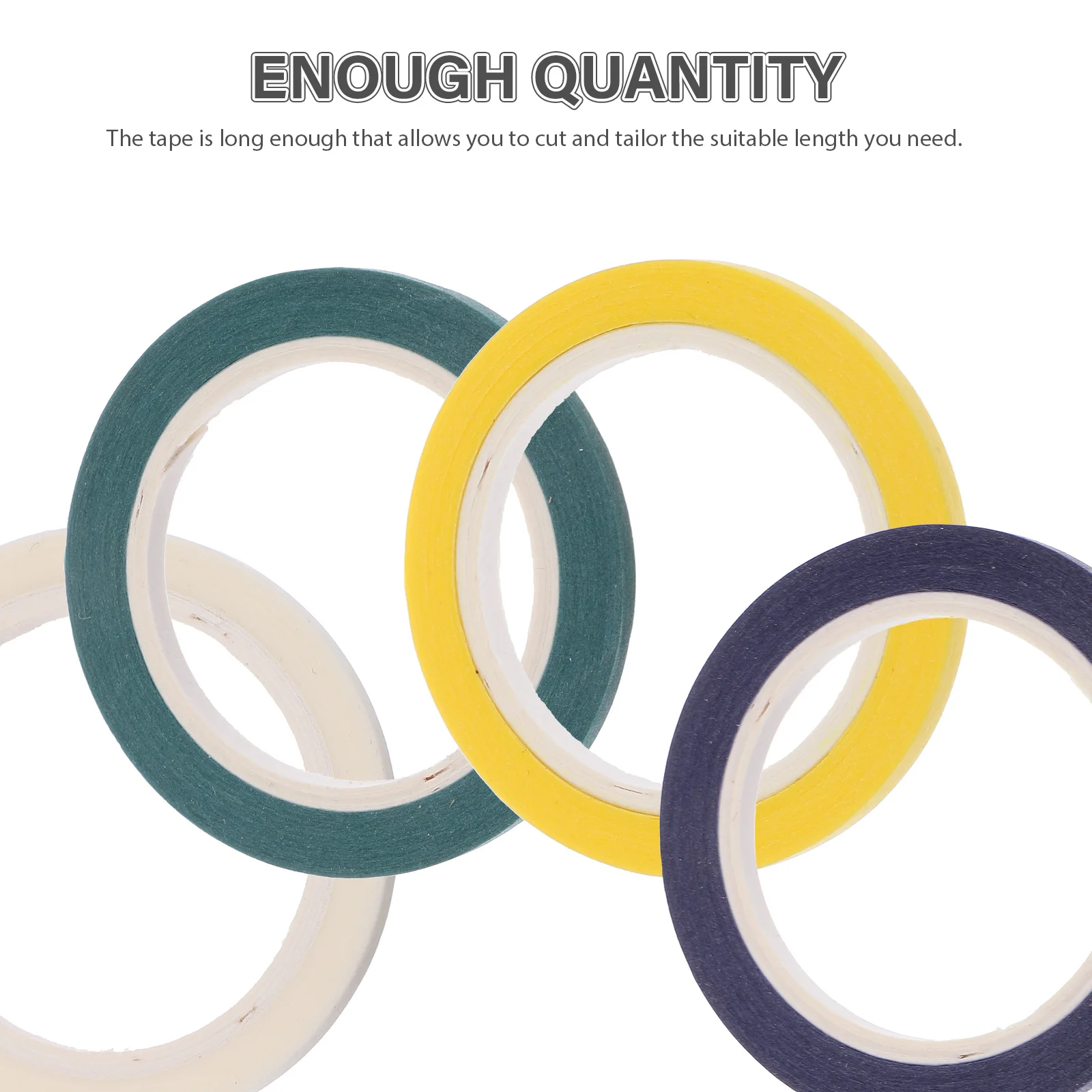 

4 Rolls Decorative Paper Tape Set Colorful DIY Tapes for Scrapbook Gift Wrapping Notebook Handmade Craft Adhesive Tape Kit