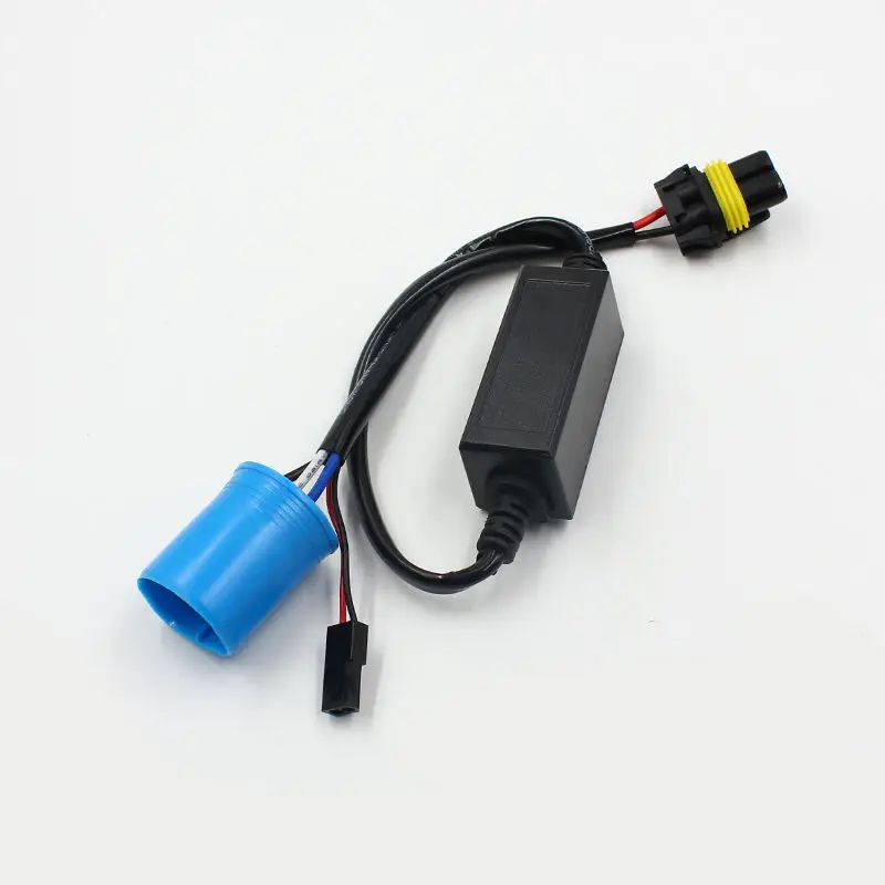 FSYLX 2PCS 9007 HB5 hid relay harness hid xenon kit 9007 H/L 9007 bixenon wiring harness hi lo controller wire cable harness