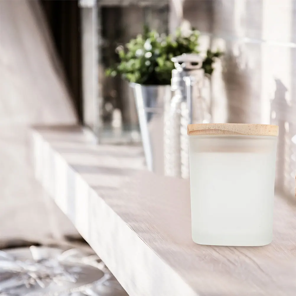 Candle Making Jars With Lids - DIY Making Jar Glass Material with