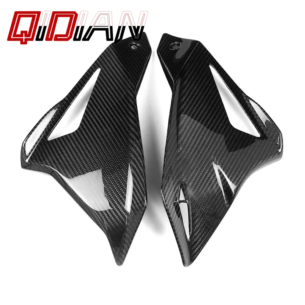 Compatible with Yamaha MT10 2016-2021 Carbon Fiber Motorcycle Side Panel Fairing Frame Covers Protectors Panels Accessories