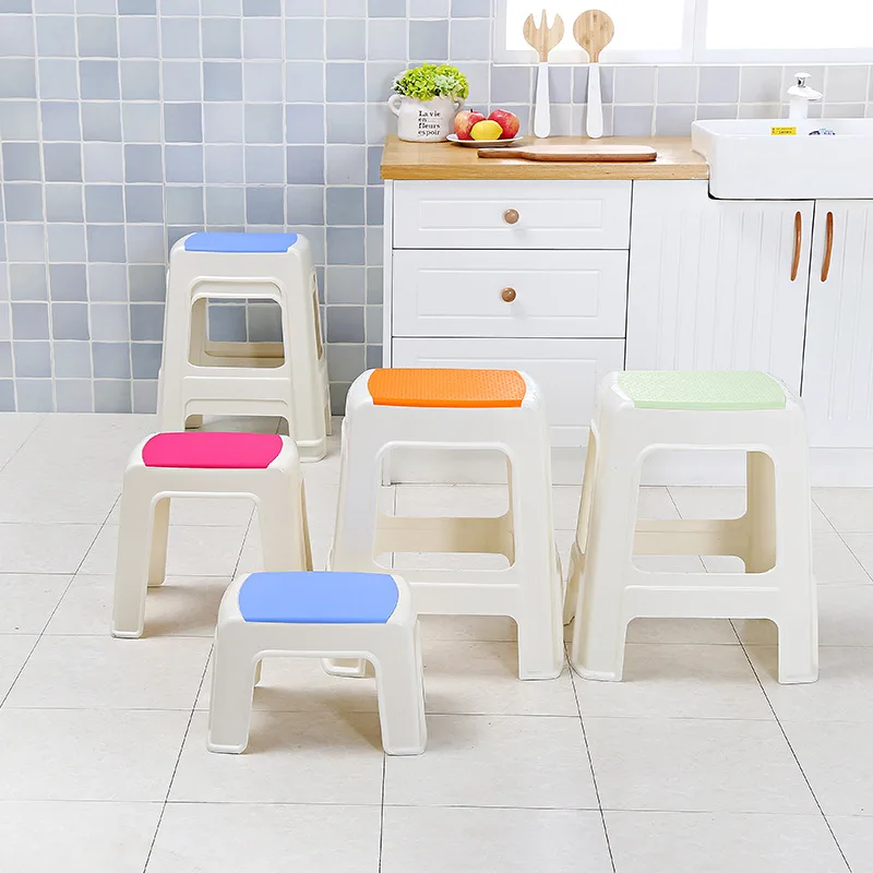 UI460-Stackable thickened simple plastic stool