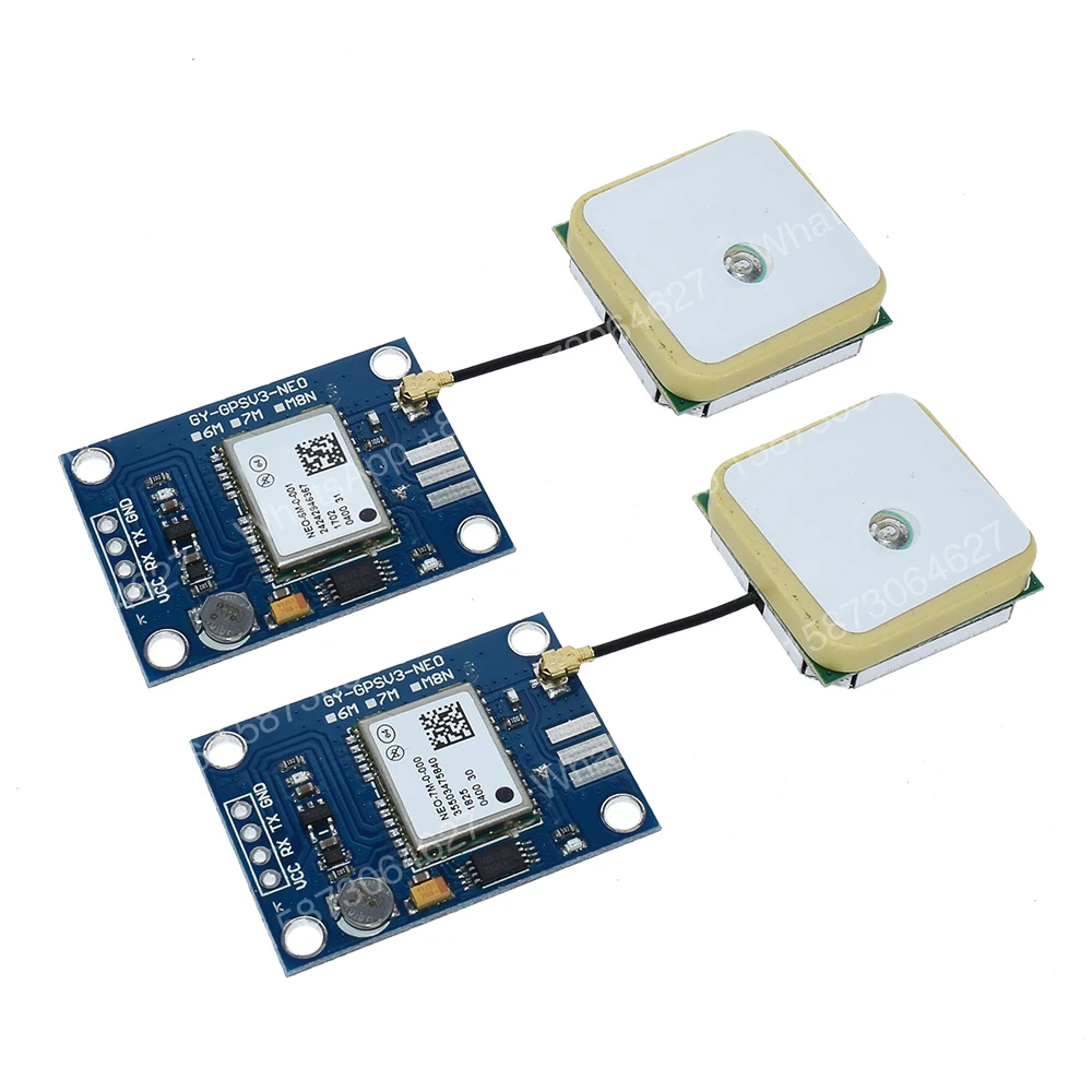 Módulo GPS 20PCSWAVGAT APM2.5 NEO-6M NEO-M8N NEO-M7N-0-000 GYGPSV1-8M 3-5V GYGPSV5-NEO para Pixhawk APM