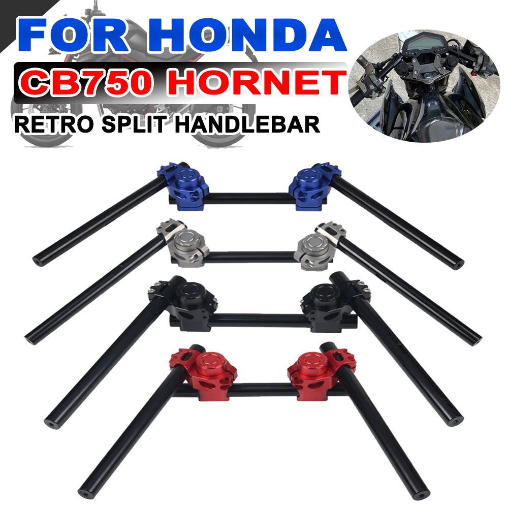 

For HONDA CB750 HORNET CB 750 CB HORNET Motorcycle Accessories Fork Riser Clipon Split Handlebar Handle Steering Cross Bar