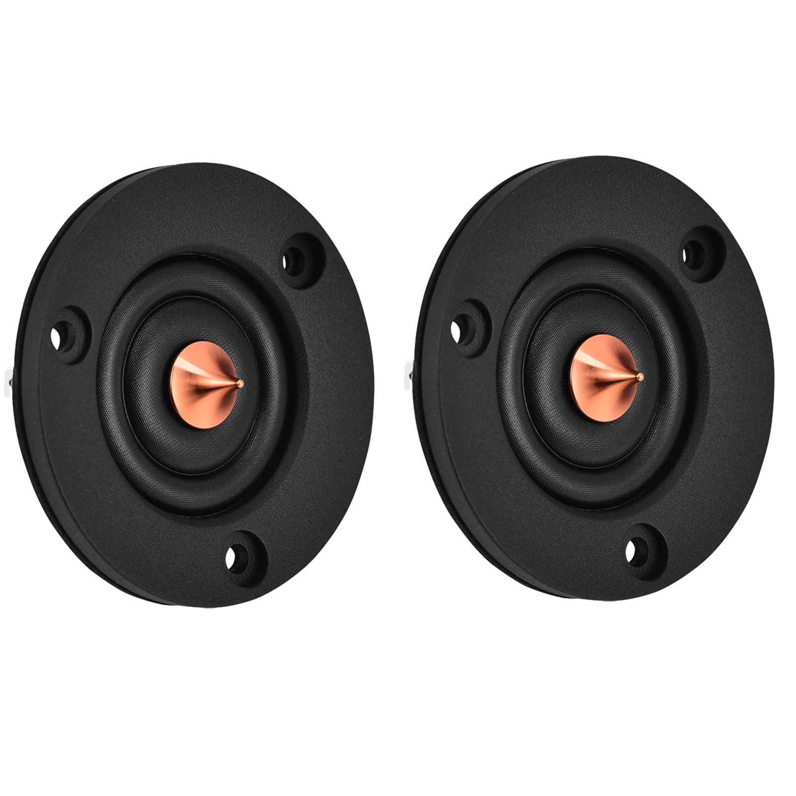 2 Stuks 2 "4Ohm 4Ω 30W Zijdefilm Dome Tweeter Treble Auto Speaker Hoge Prestaties Helder geluid Auto Luidsprekers Voor Auto Audio Systeem